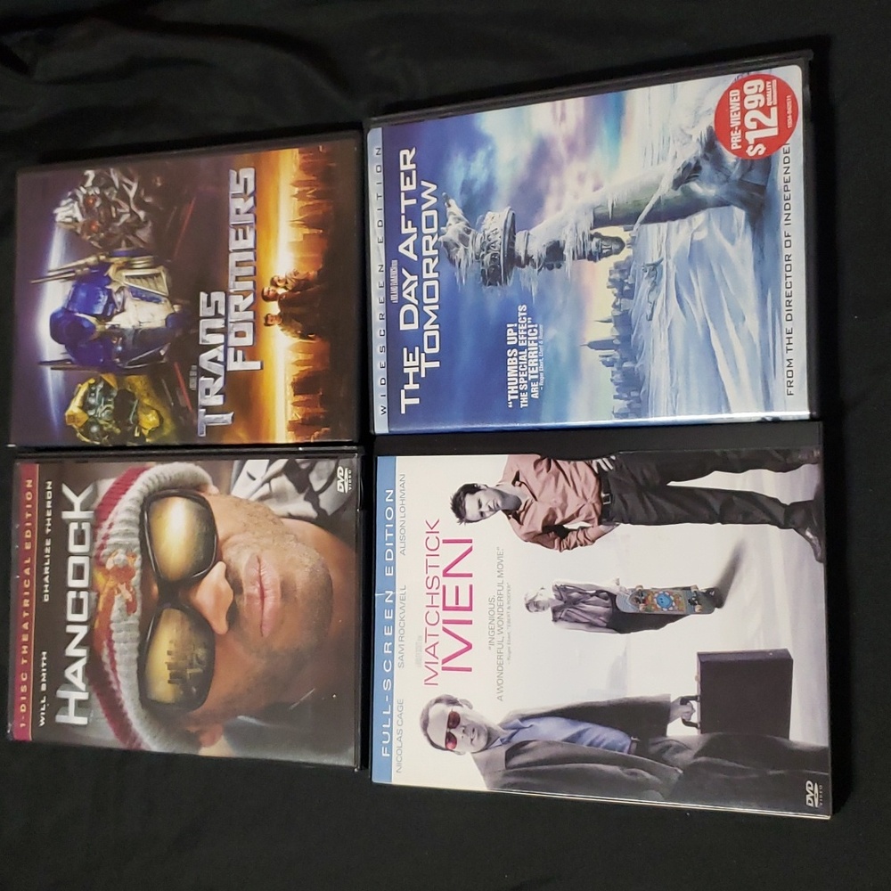 Multiple DVD's